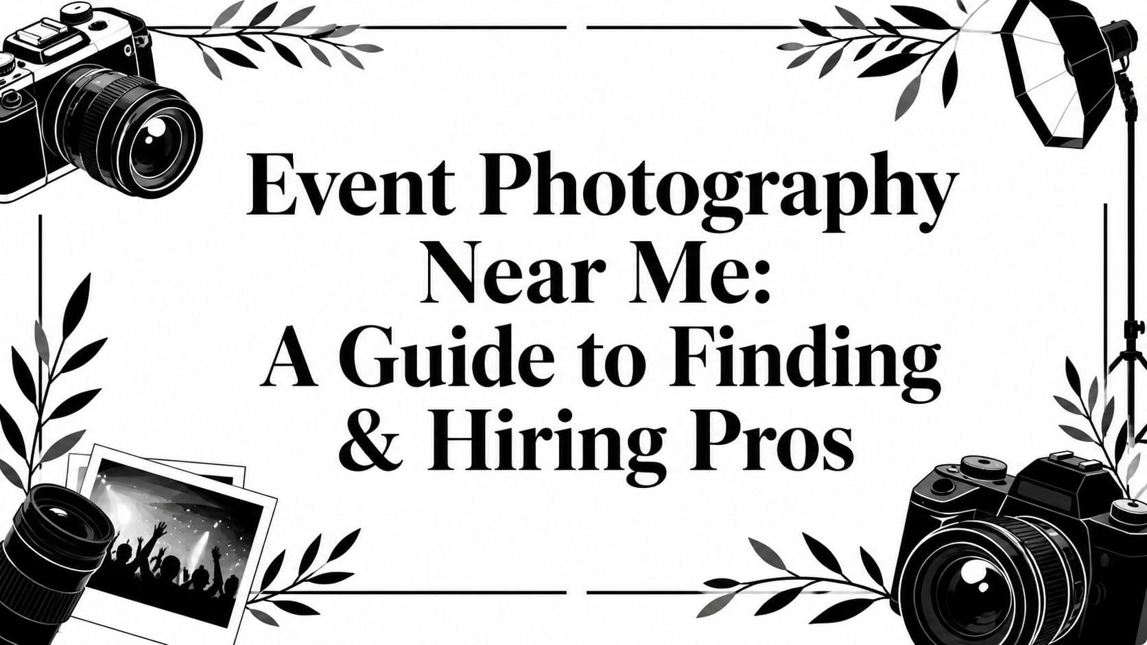 Event Photography Near Me: A Guide to Finding & Hiring Pros