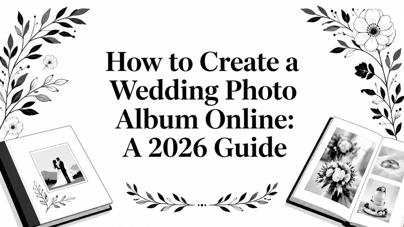 How to Create a Wedding Photo Album Online: A 2026 Guide